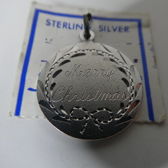 Spencer Sterling Silver Merry Christmas Charm - Picture 2 of 6